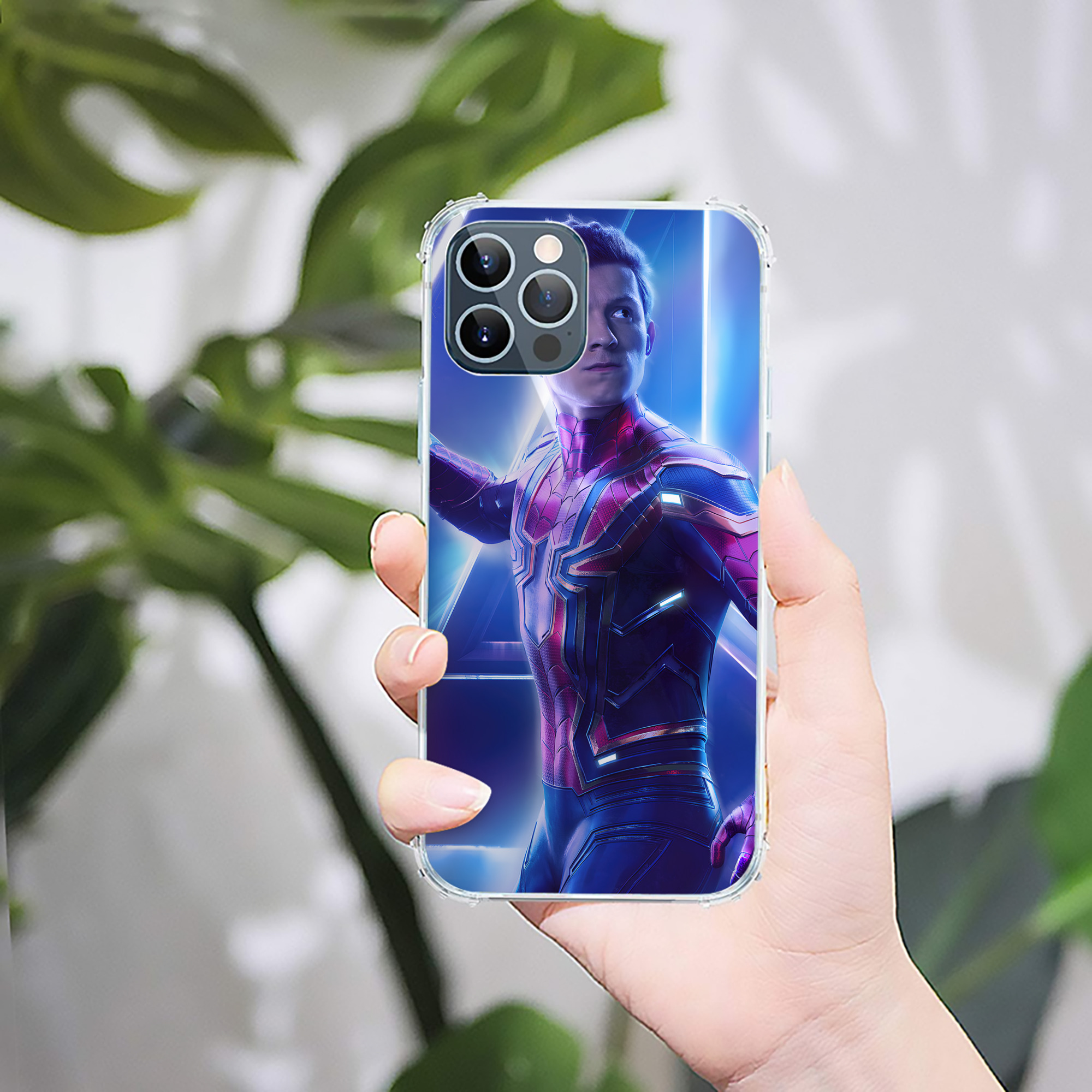 （画像用） アベンジャーズ The Avengers 【iPhone 12シリーズ対応】透明スマホケース（クリアソフトケース）